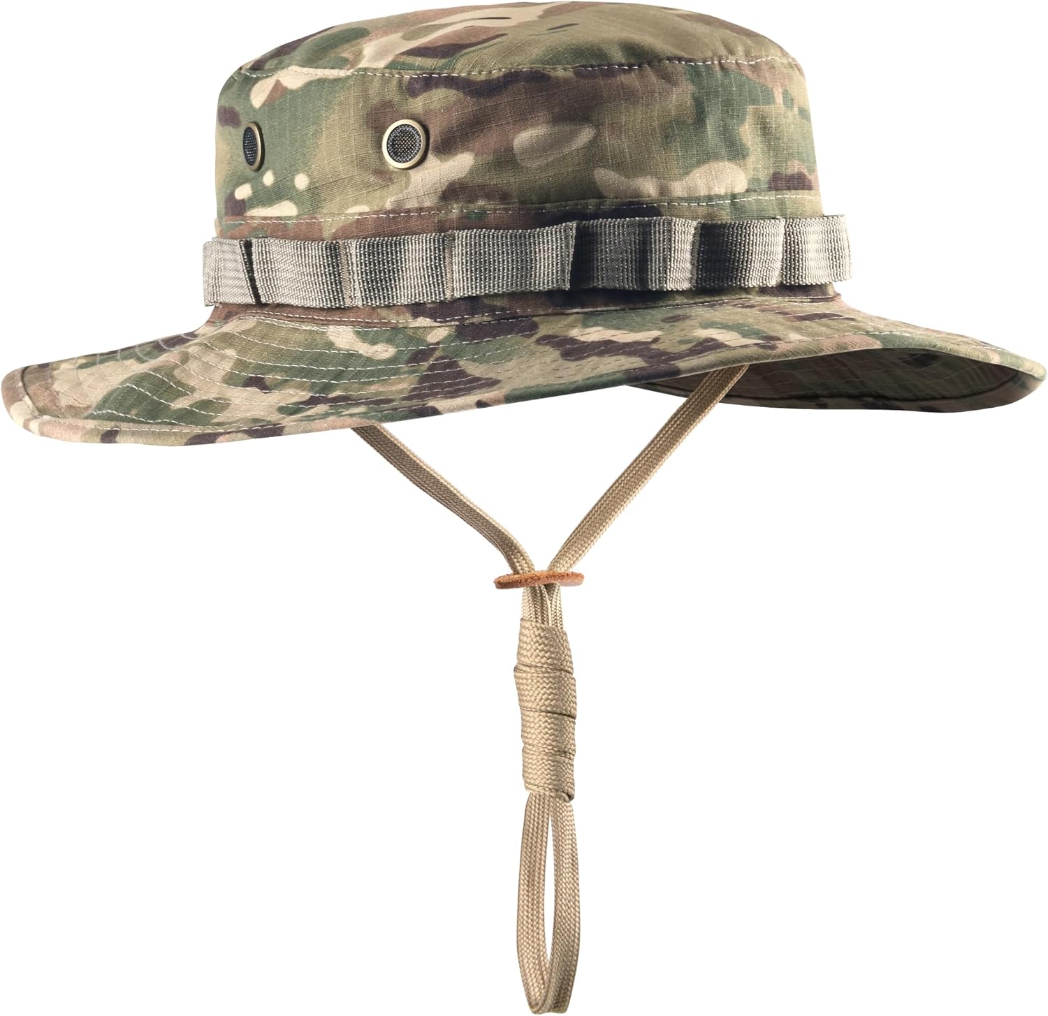 717OETeWZeL._AC_SL1500_.jpg Boonie Hat Military Tactical Boonie Hats for Men Women Hunting Fishing Outdoor - Image 1